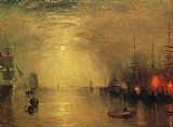 Keelman Heaving in Coals by Night by Joseph Mallord William Turner